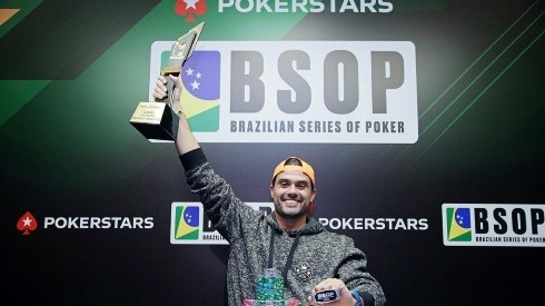 Pedro Thuin é campeão brasileiro de poker (Foto: Luis Bertazini/BSOP)
