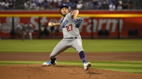 Trevor Bauer, lanzador de Los Angeles Dodgers