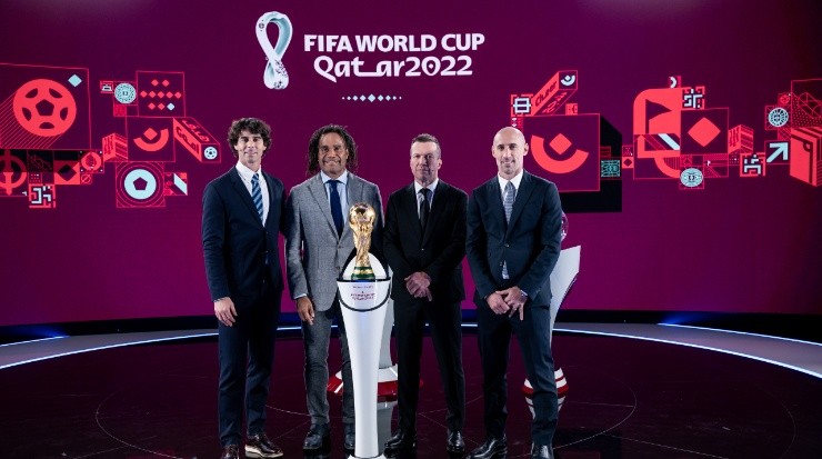 The 2022 World Cup draw will take place on April 1. (Alexander Scheuber – FIFA/FIFA via Getty Images)
