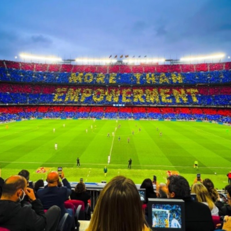 Goleada do Barça sobre o Real Madrid na Champions Feminina tem recorde de público na categoria