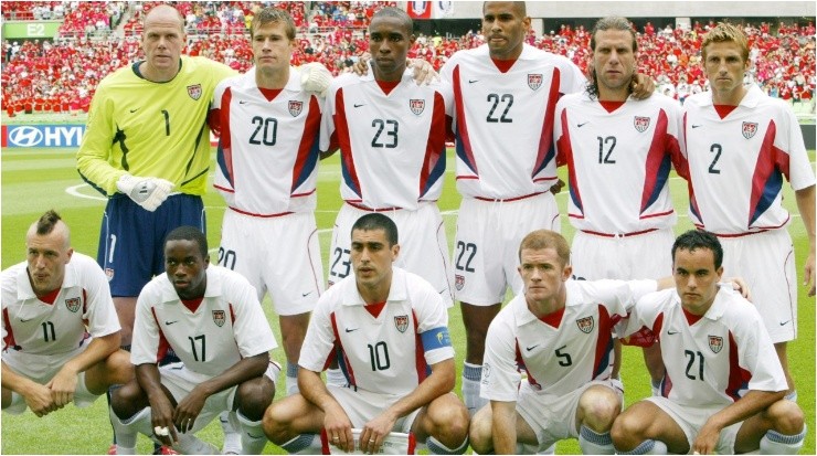 El equipo de USA en 2002. (Getty Images)