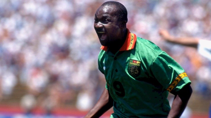 Roger Milla, Cameroon National Team. (Mark Leech/Getty Images)