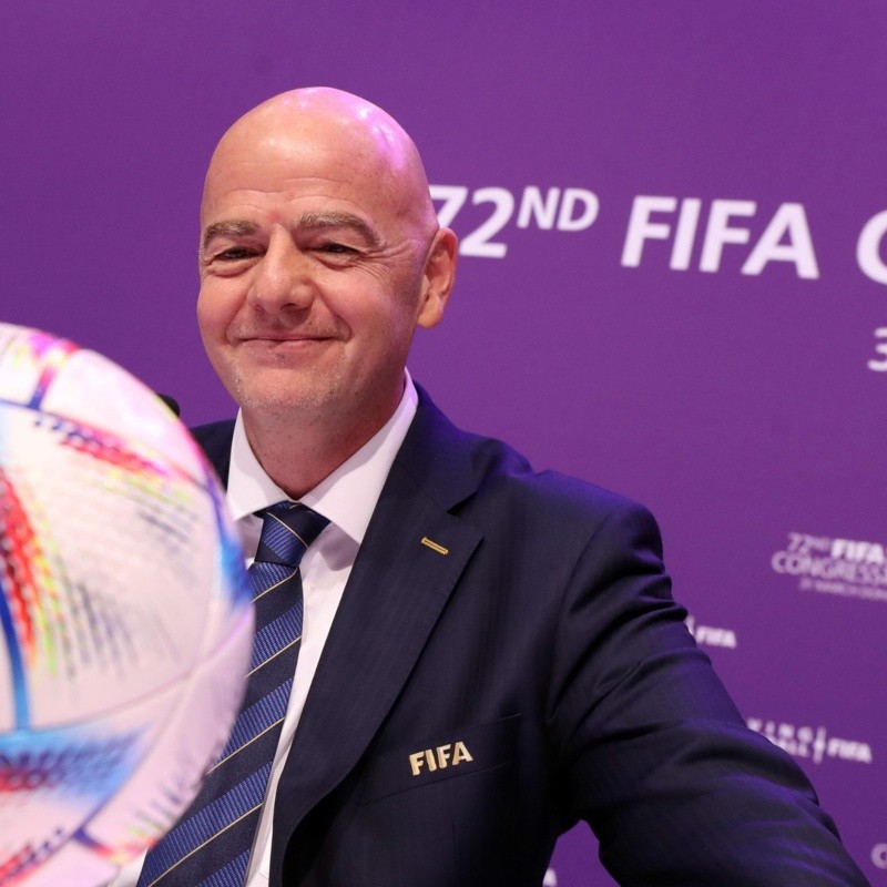 Gianni Infantino confirmó que irá por la reelección en 2023