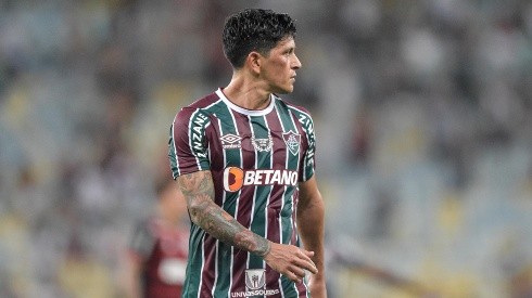 Germán Cano fez três gols na goleada do Fluminense (Foto: Thiago Ribeiro/AGIF)