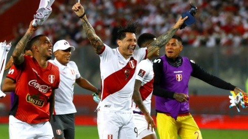 Perú luego de vencer a Paraguay por 2-0 en Lima por las Eliminatorias Conmebol. (Foto: Getty Images)