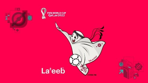 La'eeb es la mascota de la Copa del Mundo.