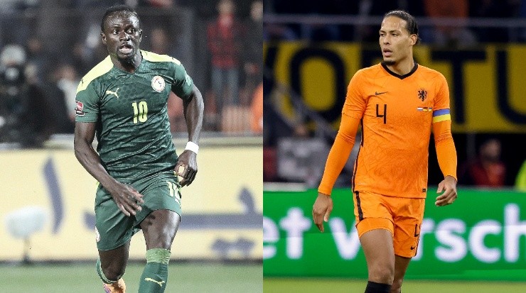Sadio Mane will face his teammate Virgil Van Dijk in Qatar 2022 opening game. (Getty Images)