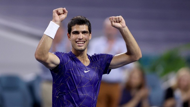 Carlos Alcaraz, campeón del Masters 1000 de Miami.