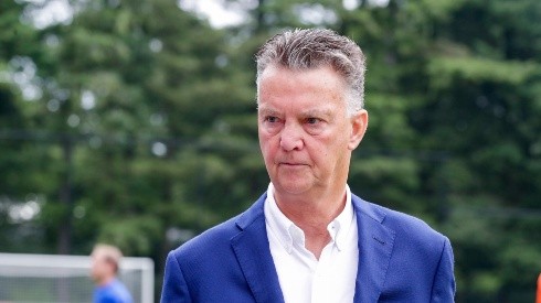 Louis van Gaal, entrenador de la Selección de Países Bajos.