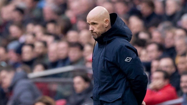 Erik ten Hag, favorito para llegar a Manchester United.