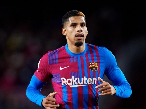 Araújo se mostró optimista sobre su renovación con Barcelona
