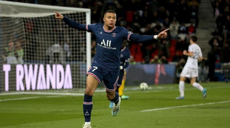 Kylian Mbappe of PSG (Photo by John Berry/Getty Images)