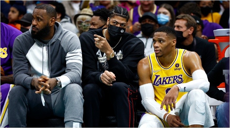 Los Lakers, eliminados. (Getty Images)