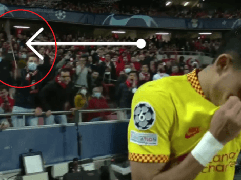 Video: así fue el intento de agresión a Luis Díaz tras el gol a Benfica