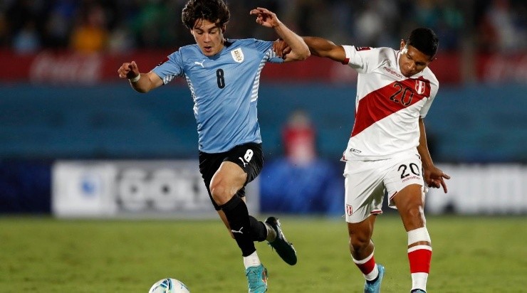 Facundo Pellistri (Photo by Matilde Campodonico – Pool/Getty Images)