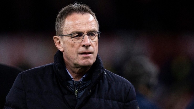 Ralf Rangnick, entrenador de Manchester United.