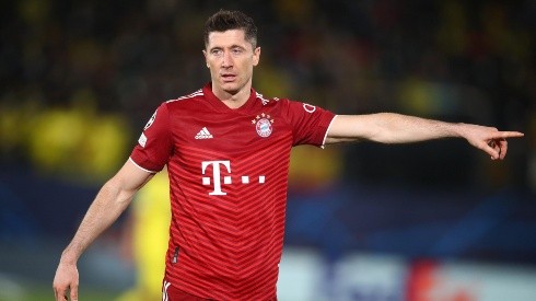 Lewandowski en acción con Bayern Múnich.