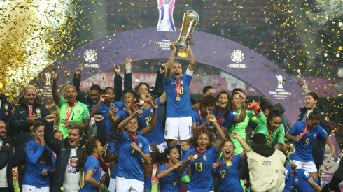 Brasil, campeón en Chile 2018. (Foto CONMEBOL)