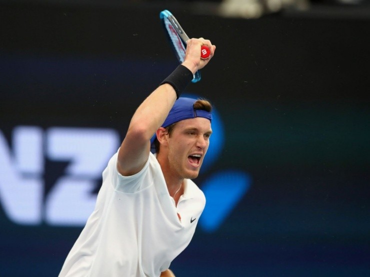 Jarry impuso sus términos ante Melzer y avanzó a semifinales | Foto: Getty Images 