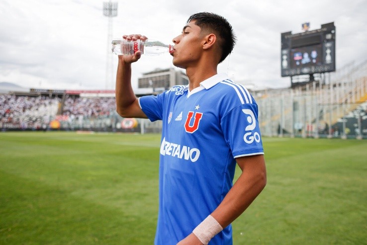 Darío Osorio ha tenido un buen actuar con los Azules | Foto: Agencia Uno 