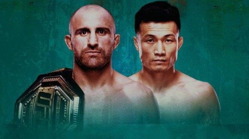 Alexander Volkanovski vs Chan Sung Jung por el UFC 273 (Foto: Twitter UFC)
