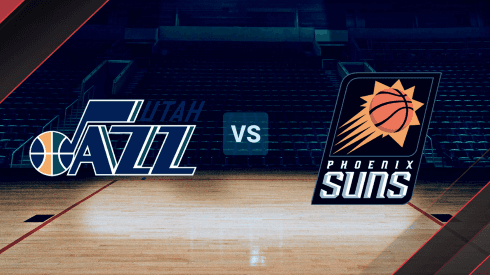 Utah Jazz ante Phoenix Suns por la temporada regular de la NBA.