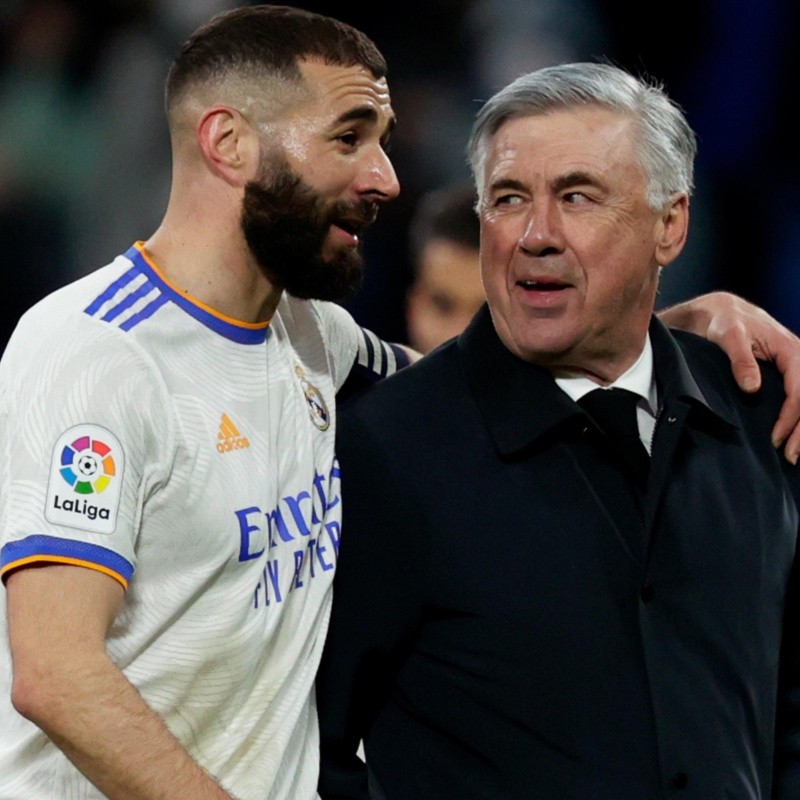 Ancelotti expõe motivo para boa fase de Benzema no Real Madrid