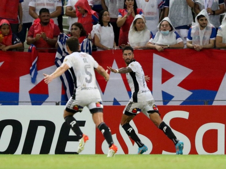 Colo Colo consiguió un gran triunfo en tierras brasileñas en su debut | Foto: Libertadores Twitter 