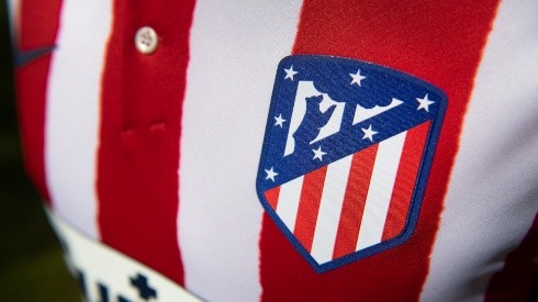 The previous Atletico Madrid home shirt