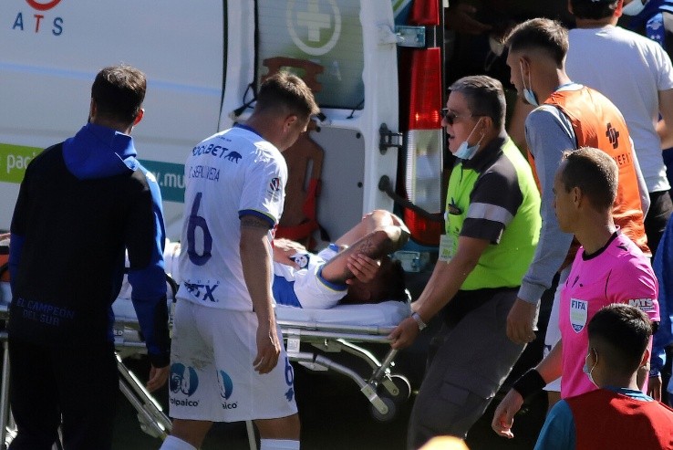 Nicolas Ramírez sufrió una grave lesión en esta jornada | Foto: Agencia Uno 