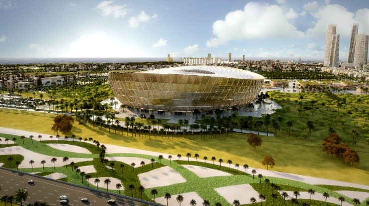 A view of Lusail Stadium in Lusail City. (Supreme Committee for the Delivery & Legacy for the FIFA World Cup Event via Getty Images)