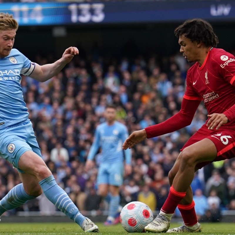 Partidazo en el Etihad: Manchester City y Liverpool se repartieron los puntos