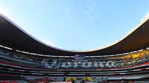 El estadio Azteca en espera de Pumas