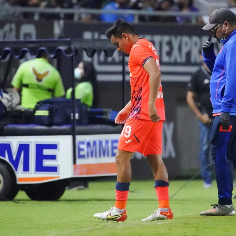 La peor noticia para Cruz Azul: Se confirma la dura lesión de Charly Rodríguez