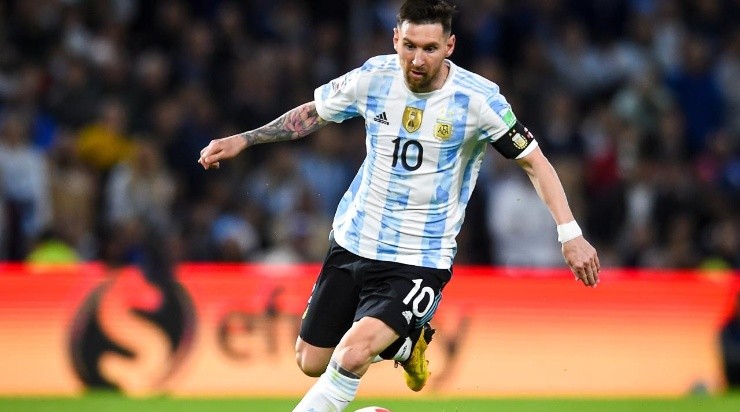 Lionel Messi of Argentina (Photo by Marcelo Endelli/Getty Images)