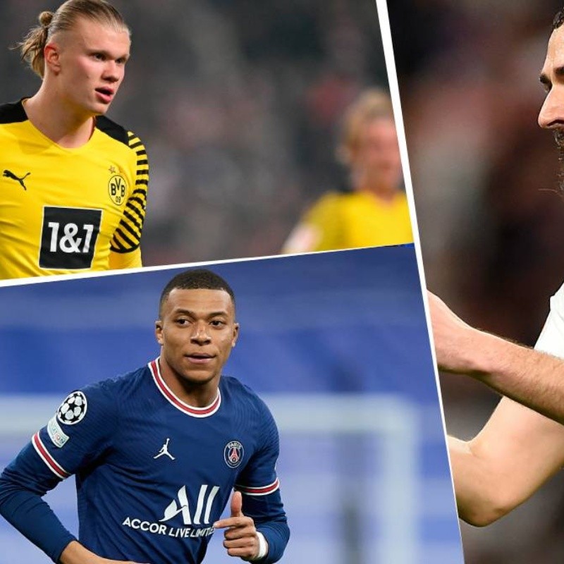 ¿Pueden jugar juntos Mbappé, Haaland y Benzema?