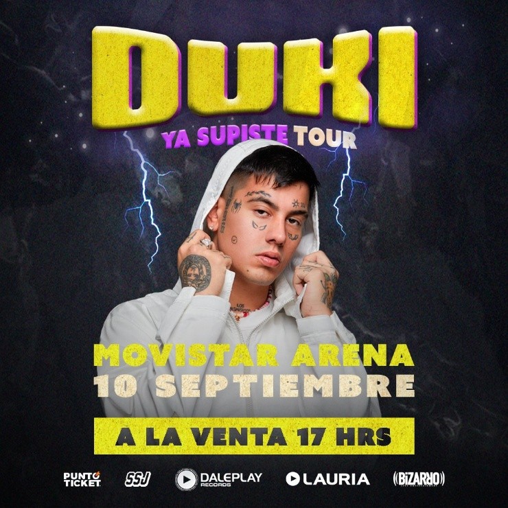 Duki Ya Supiste Tour