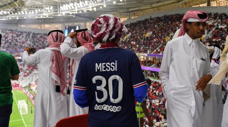 The fans are ready for Qatar 2022. (Simon Holmes/Getty Images)