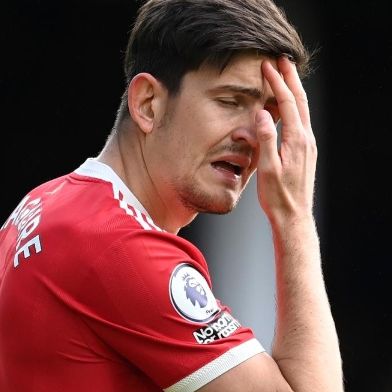 Maguire, una pesadilla para Manchester United