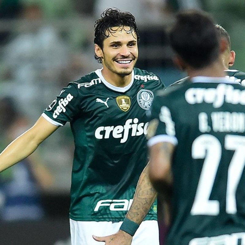 Raphael Veiga, el hombre de los golazos en la noche histórica de Palmeiras