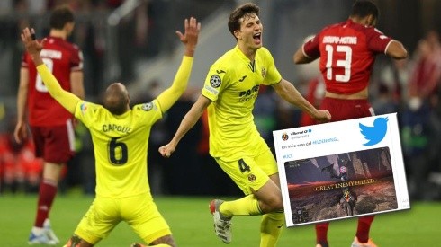 Con este meme de Elden Ring, el Villareal celebró el triunfo ante el Bayern Munich