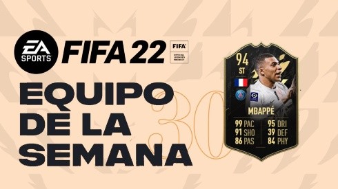 Mbappé recibe una nueva carta especial en el Equipo de la Semana 30 del FIFA 22