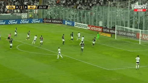 Video: Gol de Lucero para abrir el marcador a favor de Colo Colo.