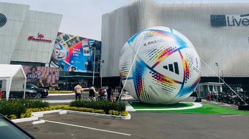 Ciudad de México recibe el balón de Qatar 2022.
