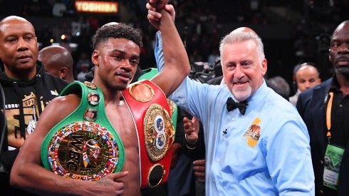 Errol Spence Jr is putting hiw WBC and IBF Welterweight belts on the table against Yordenis Ugas