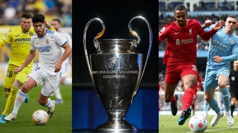 Real Madrid, Villarreal, Manchester City y Liverpool lucharán por la UEFA Champions League.