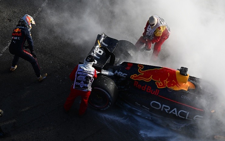 Verstappen sumó su segundo abandono. Getty Images