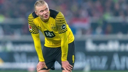 Erling Haaland, delantero del Borussia Dortmund.