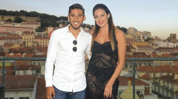 Eduardo Salvio and Magalí Aravena (Infobae)