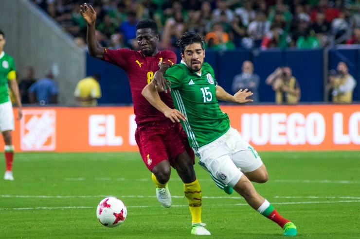 México enfrentó a Ghana en un amistoso realizado en 2017. (Imago7)